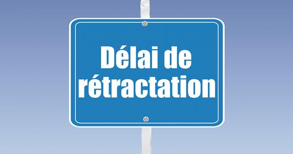 Ventes Le Delai De Retractation Chambre De Paris