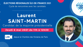 Invitation Élections Régionales 2021 | Laurent SAINT-MARTIN - Jeudi 6 mai 2021 à 11h
