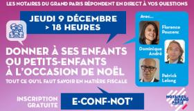 E-Conf-Not' | Les rendez-vous vidéo des notaires du Grand Paris