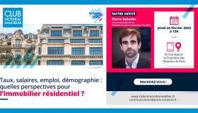 Club Notarial Immobilier | Pierre SABATIER, économiste prospective