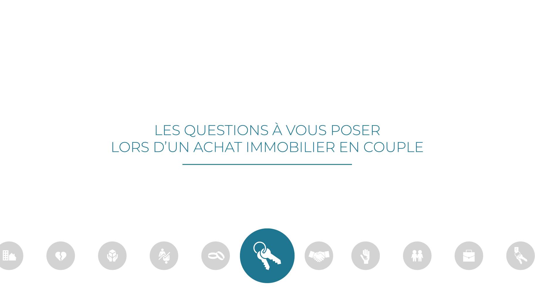#VIDÉOGRAPHIE | Achat immobilier en couple