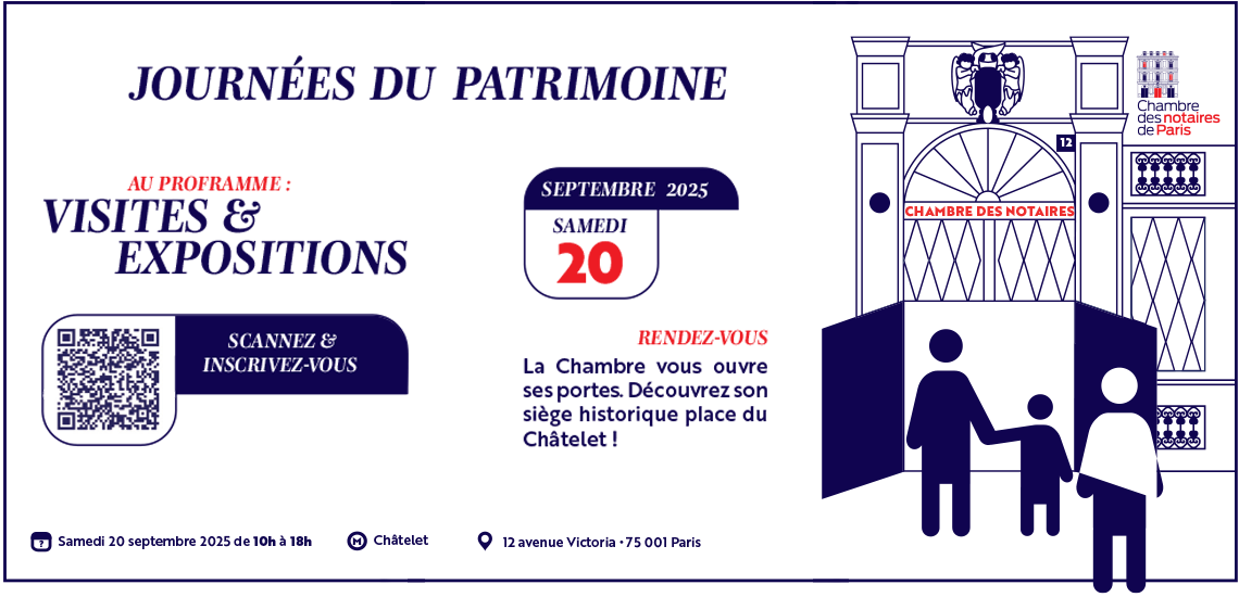 Rendez-vous lors des Journées du Patrimoine 2025 !