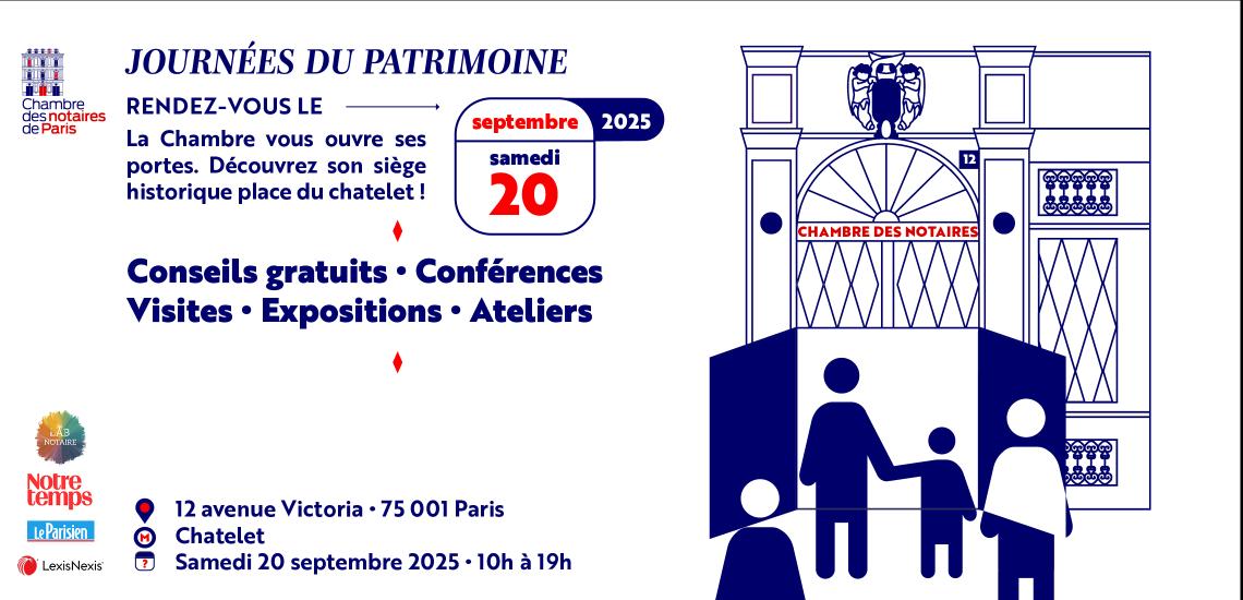 Rendez-vous lors des Journées du Patrimoine 2025 !